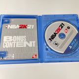 NBA 2K21 Lilliard (Sony PlayStation 4 PS4, 2020) CIB, Complete, VG