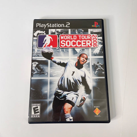 World Tour Soccer 2006  Playstation 2 PS2 CIB, Complete Disc Surface Is As New!