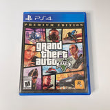 Grand Theft Auto V Premium Edition ( Playstation 4, 2015 ) CIB, Complete, VG