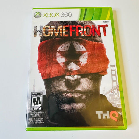 Homefront (Microsoft Xbox 360, 2011) CIB, Complete, Disc Surface Is As New!