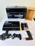 Playstation 3 PS3 CECHA01 60GB Backwards Console, Manuals, Matching Serial Box!