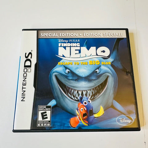 Finding Nemo: Escape to the Big Blue - Special Edition (Nintendo DS) CIB, VG