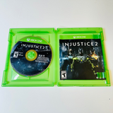 Injustice 2 (Microsoft Xbox One, 2017) CIB, Complete, VG