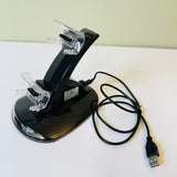 Dual Controller Charging Station for Xbox 360 with USB Cable