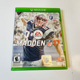 Madden NFL 17 (Microsoft Xbox One, 2016) VG