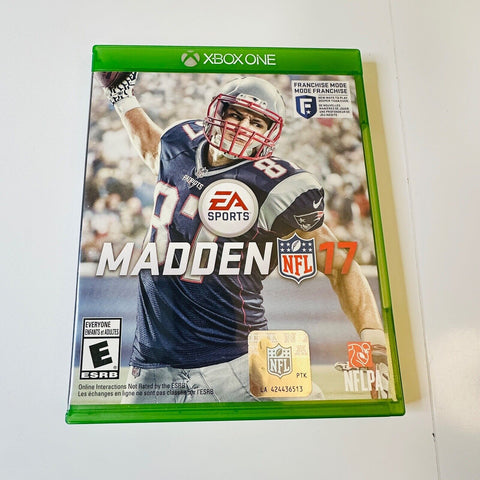 Madden NFL 17 (Microsoft Xbox One, 2016) VG