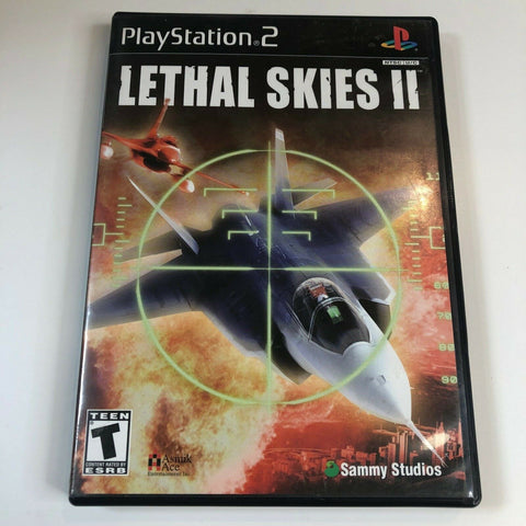 Lethal Skies II 2 (PlayStation 2 PS2) CIB, Complete, VG