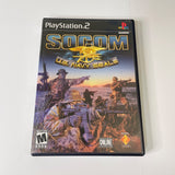 SOCOM US Navy SEALs PS2 ( PlayStation 2) CIB, Complete, Disc Surface Is As New!