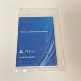 Sony PS4 Playstation 4 Quick Start Guide Owner Manual.