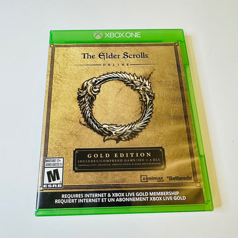 The Elder Scrolls Online Gold Edition (Microsoft Xbox One) CIB, Complete, VG