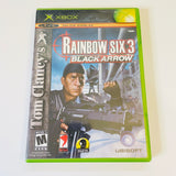 Rainbow Six 3 Black Arrow (Xbox) CIB, Complete, VG, Disc Surface Is As New!
