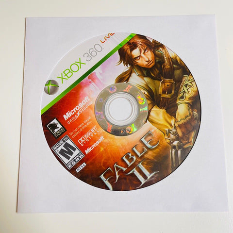 Fable II 2 (Microsoft Xbox 360, 2008) X360, Disc Surface Is As New!
