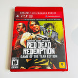 Red Dead Redemption Game of the Year Edition, PlayStation 3, PS3, CIB, Complete