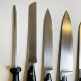 Hampton Signature 8 Piece Stainless Steel Kitchen Knife Set with Wood