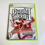 Guitar Hero II (Microsoft Xbox 360, 2007) CIB, Complete, VG