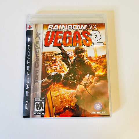 Tom Clancy's Rainbow Six: Vegas 2 (Sony PlayStation 3) PS3, CIB, Complete, VG
