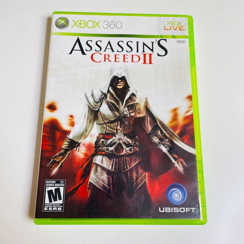 Assassin's Creed 2 (Microsoft Xbox 360, 2009) CIB, Disc Surface Is As New!