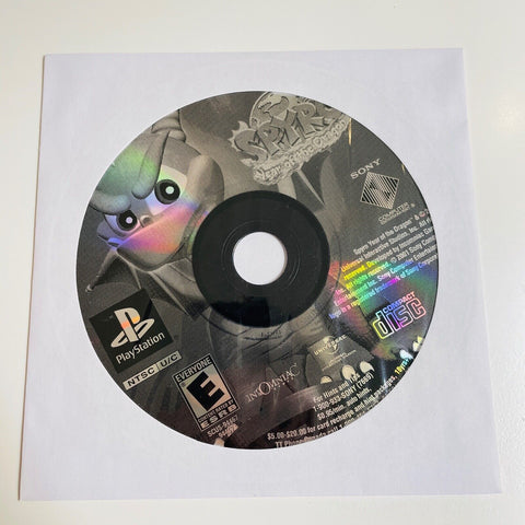 Spyro: Year of the Dragon (Sony PlayStation 1) PS1, Disc Surface Is As New!