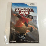 Tony Hawk's Downhill Jam (Nintendo Wii, 2006) Manual Only, No Game