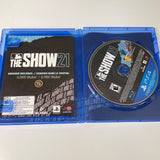 MLB the Show 21 (Playstation 4, PS4) CIB, Complete, VG