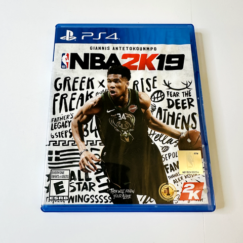 NBA 2K19 (PlayStation 4, 2018) CIB, Complete