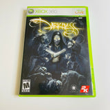 The Darkness (Microsoft Xbox 360, 2007) CIB, Complete, VG