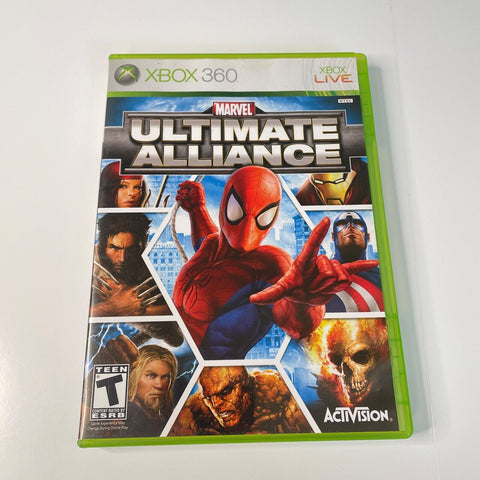 Marvel: Ultimate Alliance (Microsoft Xbox 360) CIB, Complete Disc Surface As New