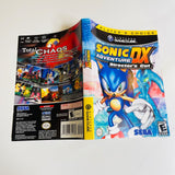 Sonic Adventure DX: Director's Cut (Nintendo GameCube, 2003) Case Only! No Game!