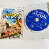 SimCity Creator (Nintendo Wii, 2008) CIB, Complete, VG