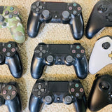 Lot of 10 Xbox One, Sony Playstation 4, PS4 Controllers For Parts, AS IS!