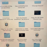 Lot of 3 LaCie  External Hard Drive Design by Neil Poulton, 1x 1TB and 2x 500GB