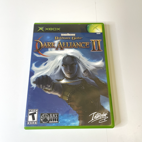 Baldur's Gate: Dark Alliance 2 II - Microsoft Xbox, CIB, Complete, Disc Mint!
