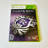 Saints Row: The Third (Xbox 360) CIB, Complete, Disc Surface Is As New!