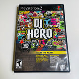 Dj Hero - Sony Playstation 2, PS2, CIB, Complete, VG