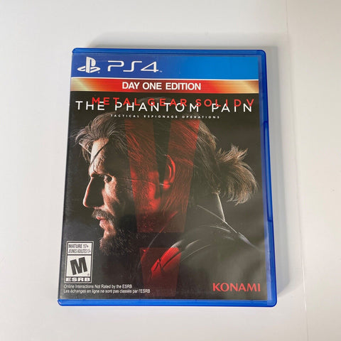 Metal Gear Solid V: The Phantom Pain - Playstation 4, PS4, CIB, Complete, VG