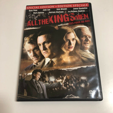 All The Kings Men (DVD, 2006) Jude Law, SEAN Penn