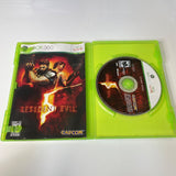 Resident Evil 5 (Microsoft Xbox 360) CIB, Complete, Disc Surface Is As New!