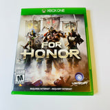 For Honor (Microsoft Xbox One, 2017) CIB, Complete, VG