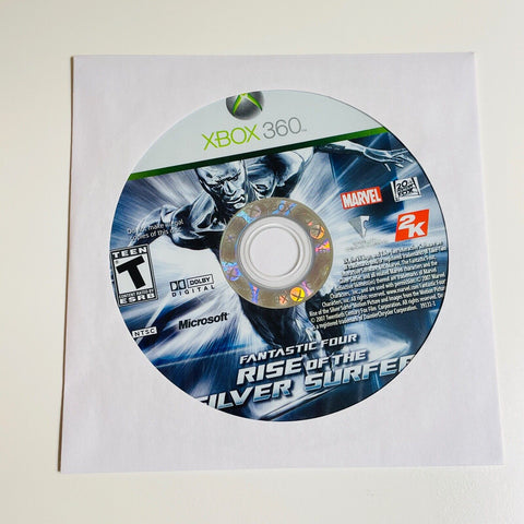 Fantastic Four 4: Rise of the Silver Surfer Microsoft Xbox 360 Disc nearly Mint!