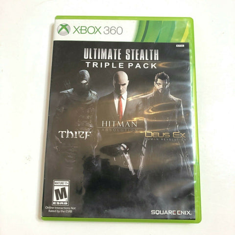 Ultimate Stealth Triple Pack (Microsoft Xbox 360, 2015)