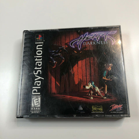 Heart of Darkness Sony Playstation 1 PS1 - Game Discs Only