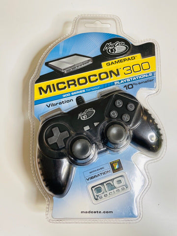 MadCatz Gamepad MicroCON 300 series for Playstation 2, PS2 Vibration, Pro Series