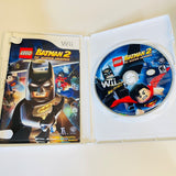 Lego Batman 2 DC Super Heroes (Nintendo Wii) CIB, Complete, Disc Surface As New!
