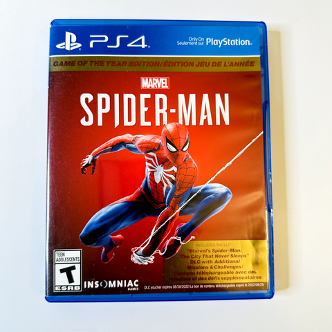 Spider-man (PS4, Sony, 2018)