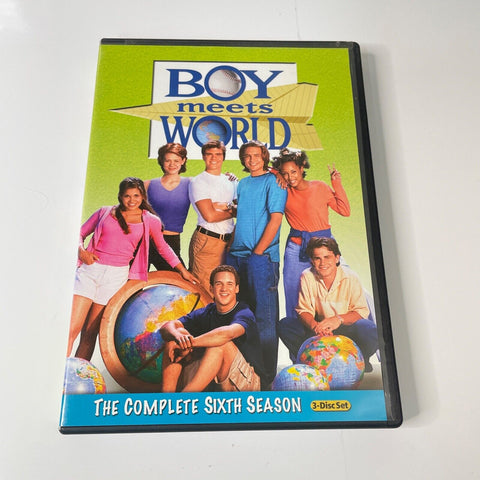 Boy Meets World The Complete Sixth Season (DVD, 2010, 3-Disc Set) VG