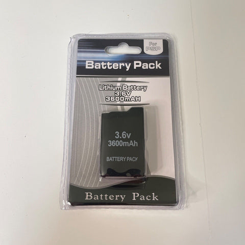 For Sony Psp 2000/3000 Rechargeable Battery 2400Mah 3.6V Brand New!