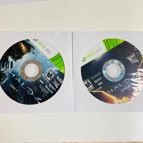 Halo 4 (Xbox 360, 2012) Disc 1 & 2, Discs Surfaces Are As New!