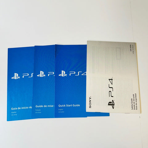 Sony PS4 Playstation 4 CUH-2015A, Quick Start Guide Owner Manual.