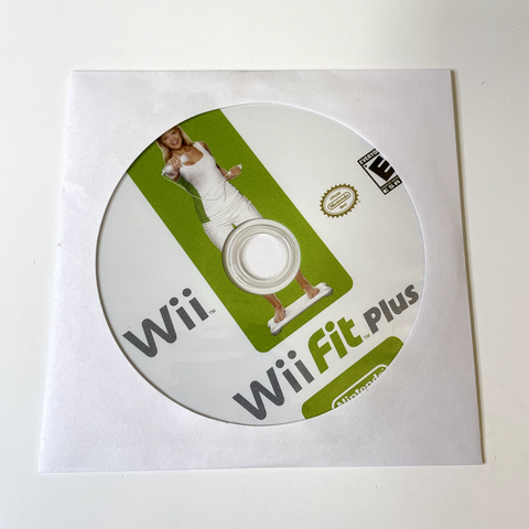 Wii Fit Plus (Wii, 2009) Disc Surface Is As New!