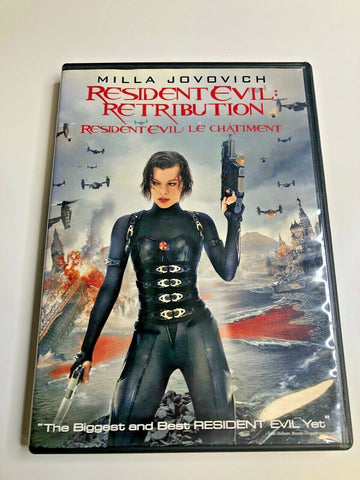 Resident Evil: Retribution (DVD, 2012, Canadian Bilingual)